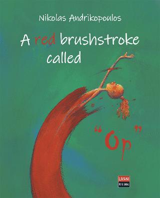 A red brushstroke called “Op”